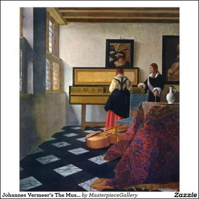 Qui a peint "La leçon de musique" ?