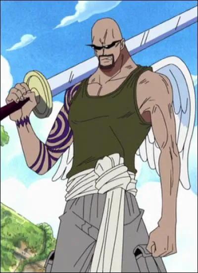 Quel dial est utilisé par Ohm sur l'île céleste pour que son épée s'allonge ?