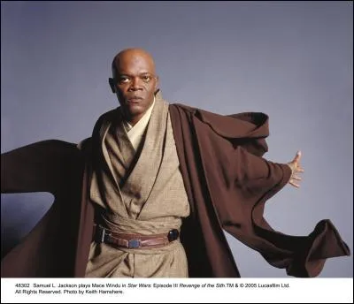De quelle couleur est le sabre laser de Mace Windu dans "Star Wars" ?