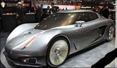 Quel est le nom de ce concept car montré par Koenigsegg au Salon de Genève 2009 ?