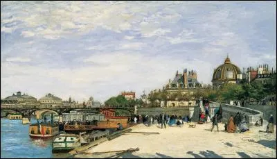 Qui a représenté le pont des arts ?