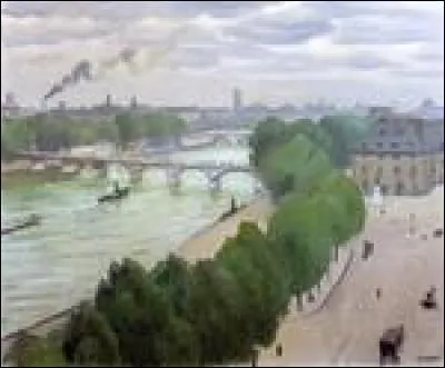 Qui a représenté le pont de l'institut ?