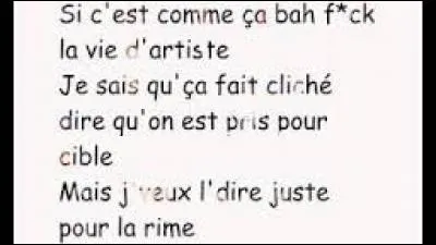 Vrai ou faux ? "J'me tire" est de Maître Gims.