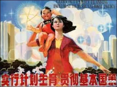 Dans quel pays la politique de l'enfant unique est-elle lancée en 1979 ?