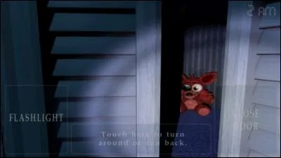 Quand Foxy se transforme en peluche qu'est-ce que cela veut dire ?