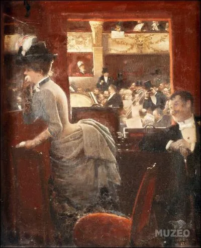 Qui a peint "La baignoire au théâtre des variétés" ?