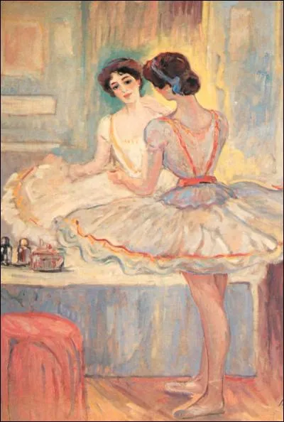 Qui a peint "Mademoiselle Zambelli dans sa loge" ?