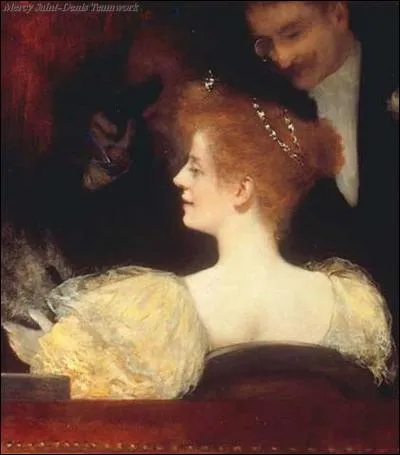 Qui a peint "La loge" ?