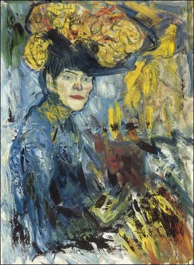 Qui a peint "Femme dans sa loge" ?