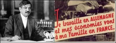 Ce discours a été prononcé le 22 juin 1942 par une personne qui sera condamnée à mort pour « haute trahison », voici un extrait : 
« Je souhaite la victoire allemande, parce que, sans elle, le bolchevisme demain s'installerait partout ».
Qui est ce personnage ?