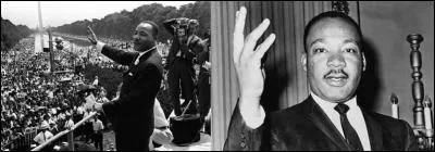 C'est un discours mythique, voilà comment il commence : 
« Je fais un rêve où mes quatre enfants pourront un jour vivre dans un pays où ils ne seront pas jugés sur leur couleur de peau, mais sur leur personnalité ».
Qui l'a prononcé ?