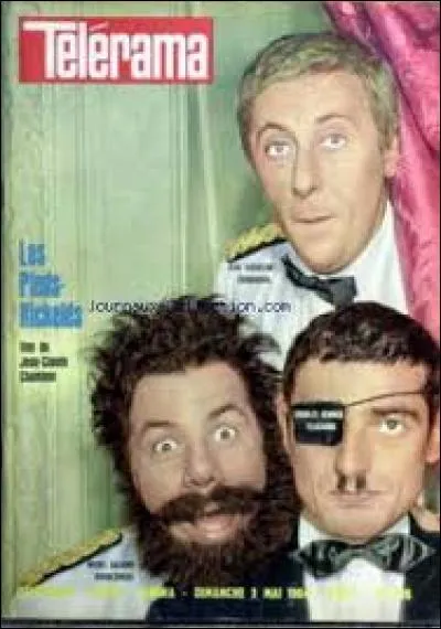 Dans le film "Les Pieds nickelés", sorti en 1964, qui incarne Ribouldingue auprès de Jean Rochefort (Croquignol) et Charles Denner (Filochard) ?