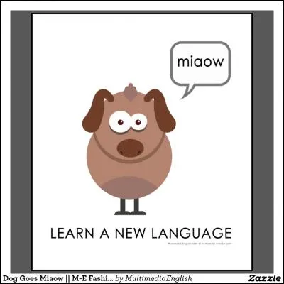 Comment, selon-elle, dit-on : Viens, on s'en va en langage de chat ?