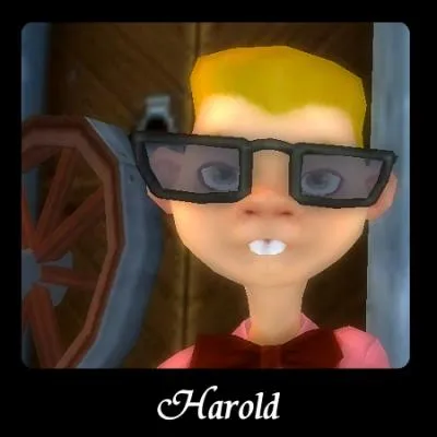 Où se trouve ce personnage ? (Harold)