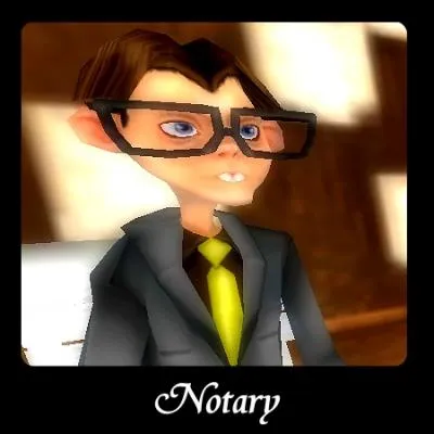 A quoi sert le notaire dans le jeu ?