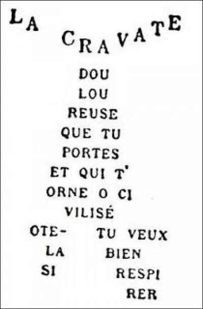 Pourquoi ôter cette si jolie cravate ?