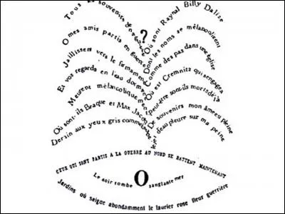 Quels grands peintres sont évoqués dans "Le jet d'eau" de Guillaume Apollinaire ?