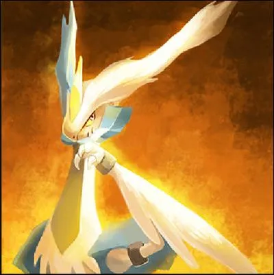 Quelle lettre Kyurem Blanc a-t-il prise comme apparence ?