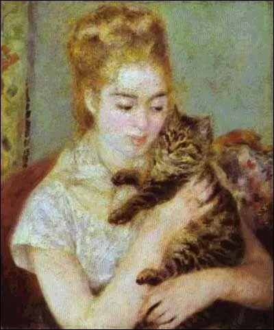 Qui a peint "Femme avec un chat" ?