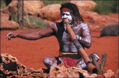J'aime jouer du didgeridoo, c'est un lien avec mes ancêtres !