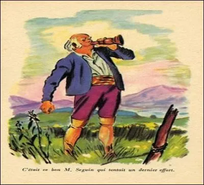 Quand le vent se fit frais et que la montagne se peignit de la couleur violette du soir, qu'est-ce qui faisait écho et se répondait ?