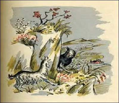 Blanquette prit peur, elle se souvint de la Renaude dévorée après avoir rendu les armes lors d'un long combat. Elle mobilisa alors toutes ses forces. Que firent les petites cornes ?