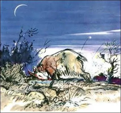 À quel moment abandonna-t-elle le combat qui avait duré toute la nuit ?