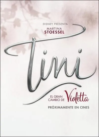En mai en France, son film ''Tini- El Gran Cambio De Violetta'' traduction ''Tini- La Nouvelle Vie de Violetta'' va sortir au cinéma, mais à quelle date ?