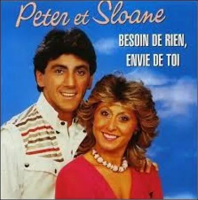 Peter et Sloane ont chanté "Besoin de rien envie de toi" : vrai ou faux ?