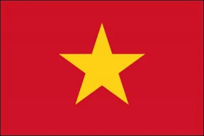 Vous pouvez voir le drapeau de la Chine.