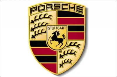 Quelle et l'animal représenter au millieu du logo "PORSCHE" ?