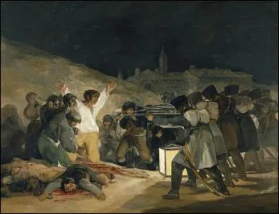 Quel est le titre traduit en français de cette célèbre peinture de Goya ?