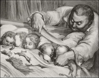 Dans le conte "Le Petit Poucet", combien étaient les filles de l'ogre ?