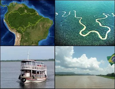 Le fleuve sur lequel je navigue se nomme :