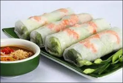 Quel est le nom de cette spécialité du Vietnam présentée sur la photo.