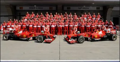 Quel pilote n'a pas piloté de Ferrari en course ?