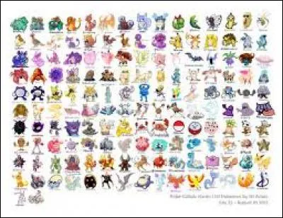 Une seule de ces évolitions fait partie de la 1e génération, laquelle ?