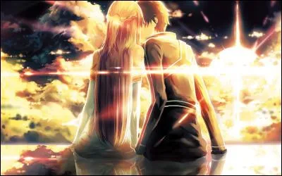 Après le ciel étoilé, le coucher de soleil ! Même de dos, on peut deviner que voilà...