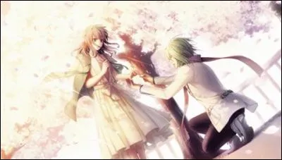 Là, c'est fort ! une demande en mariage sous un cerisier en fleurs ! Décidément, il a choisi le bon moment. De qui s'agit-il ?