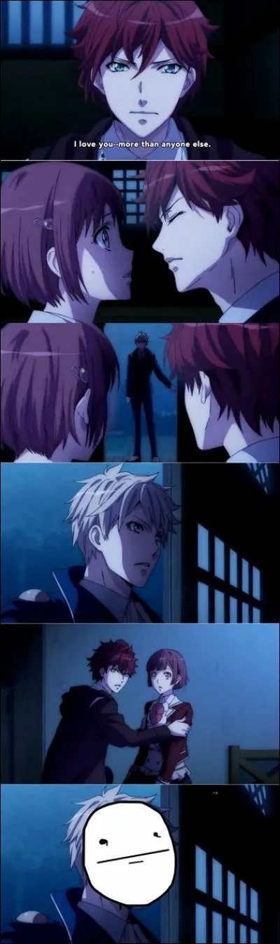 Cette scène d'affection fut interrompue par :