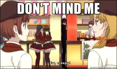 Que sont en train de fixer Ritsuka et son amie Azuna ?