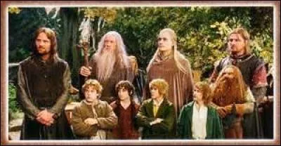 À la fin du premier film, combien de membres comporte la communauté de l'anneau, les personnages encore vivants ?