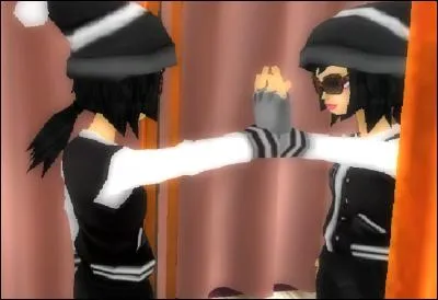 La barre d'augmentation de niveau de la cavalière est ...