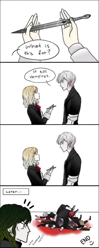 Ce petit strip nous montre une des d&eacute;cisions qu'aurait pu prendre Yui et qui aurait ind&eacute;niablement chang&eacute; le cours et la fin de l'histoire. Quel est ce moment et quelle en est la cons&eacute;quence ?