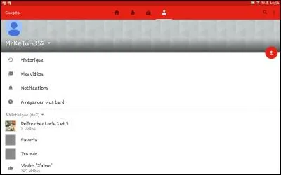 Voici ma cha&icirc;ne youtube :