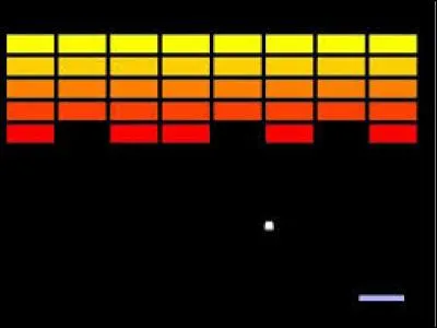 En quelle année le jeu "Breakout" a-t-il été conçu ?