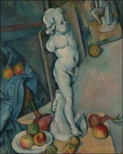 Qui a peint "L'amour en plâtre" ?