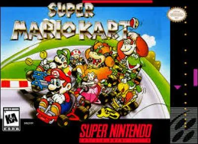 En quelle année est sorti le jeu "Super Mario Kart" ?