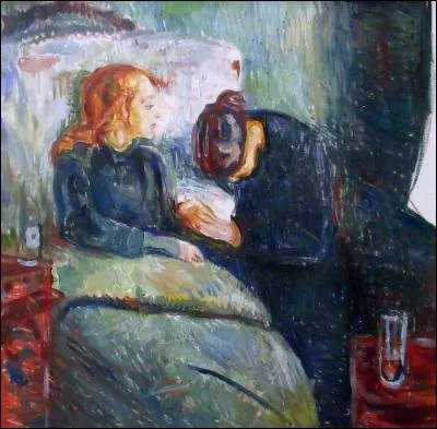 Qui a peint "L'enfant malade" ?