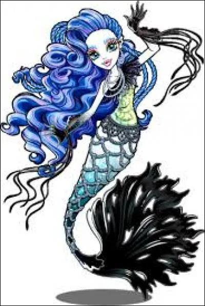 Comment s'appelle la goule à moitié sirène est à moitié fantôme ?